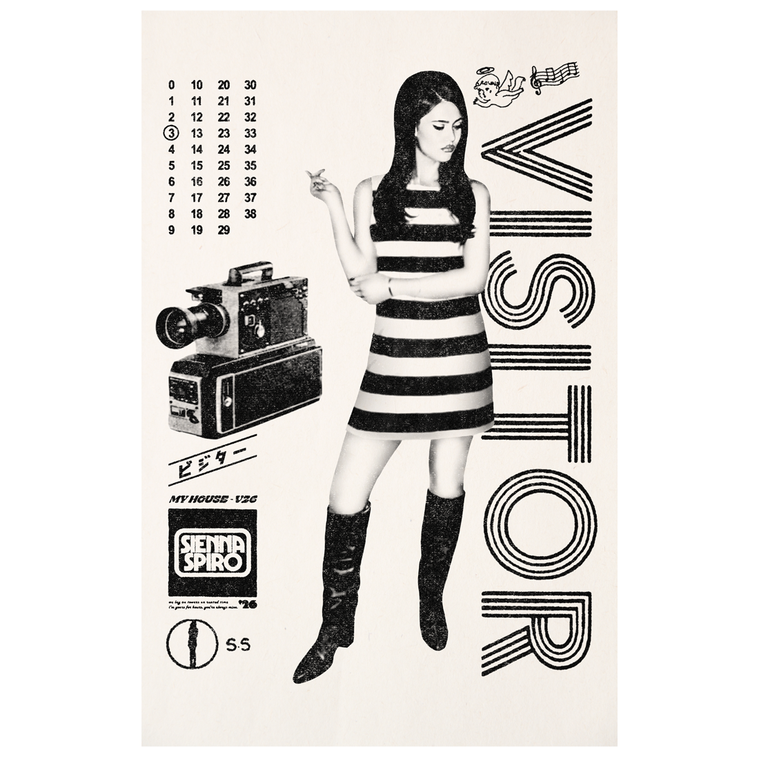 The Visitor Tour Poster - Sienna Spiro Official Store