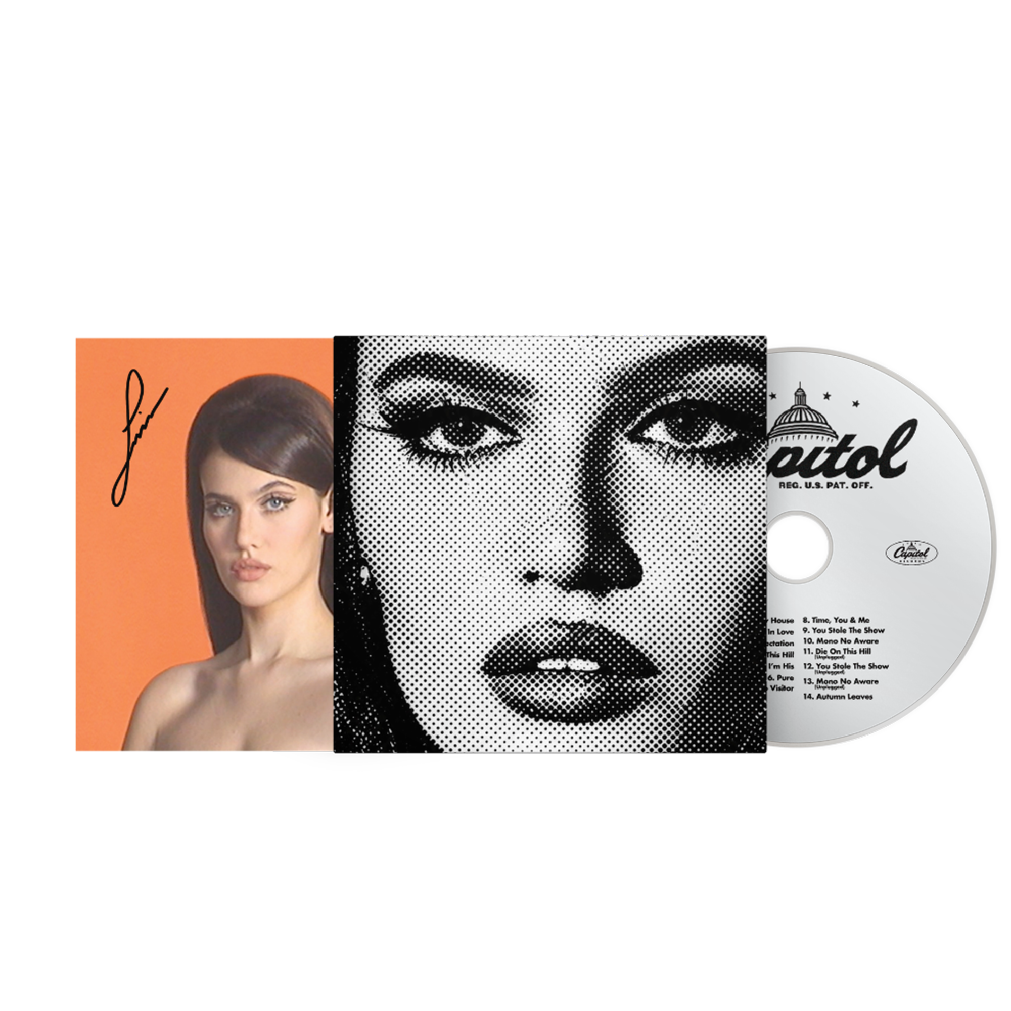 Sienna Spiro Visitor CD 直筆サイン入り Visitor (Deluxe Unplugged) Store Exclusive Alt Cover Signed CD
