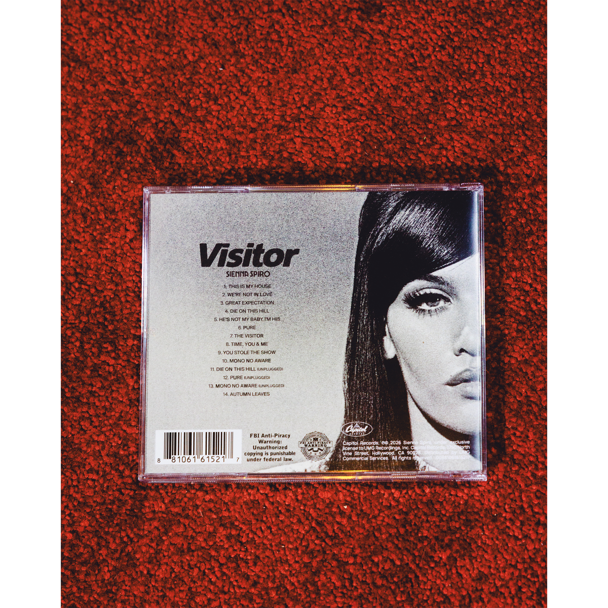 Visitor (Deluxe Unplugged) Store Exclusive Signed CD