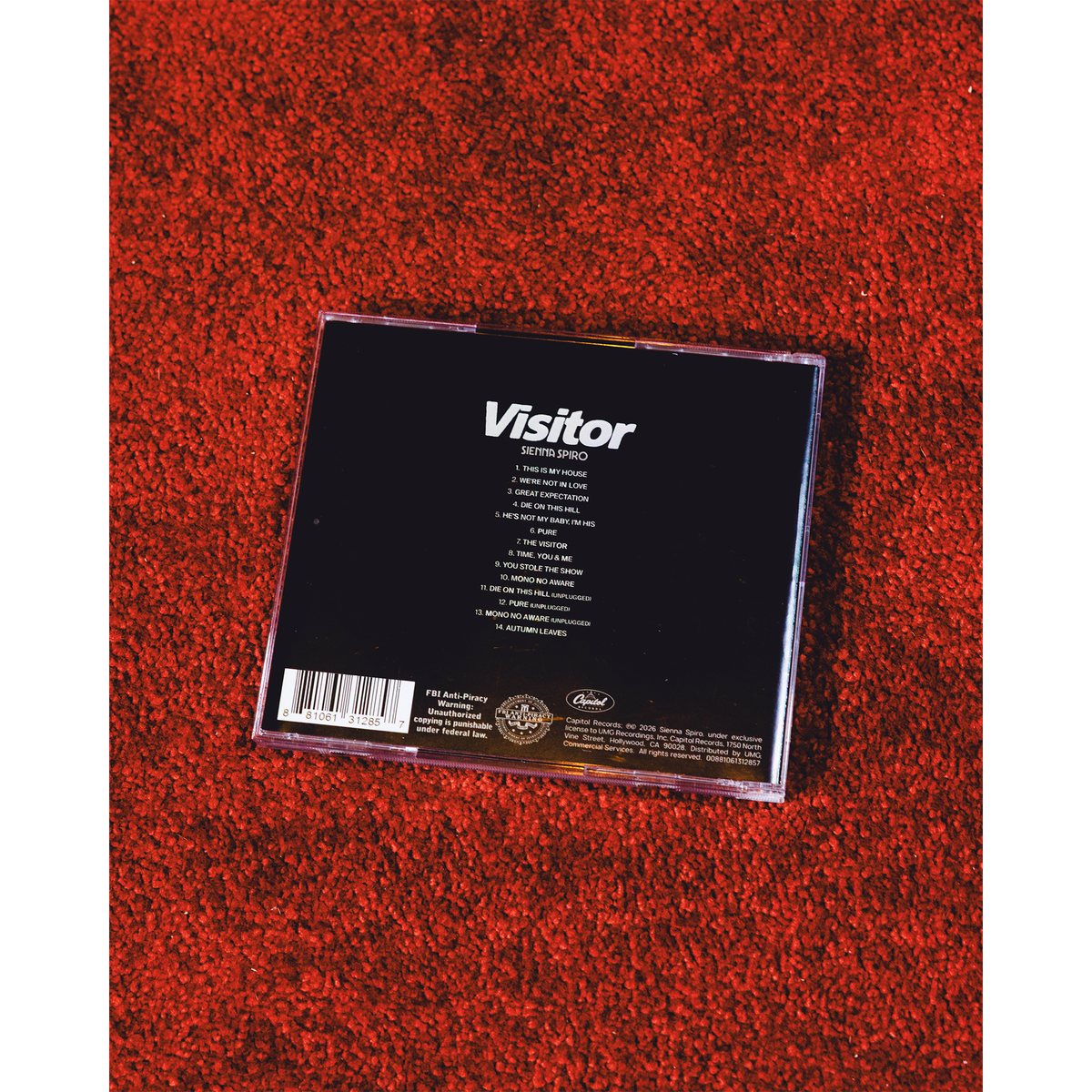 Visitor (Deluxe Unplugged) Store Exclusive Alt Cover Signed CD