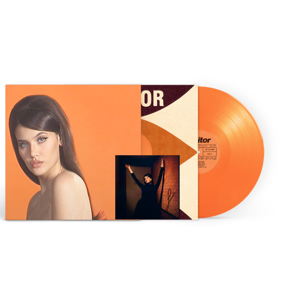 Visitor Alt Cover Orange Vinyl (Signed)