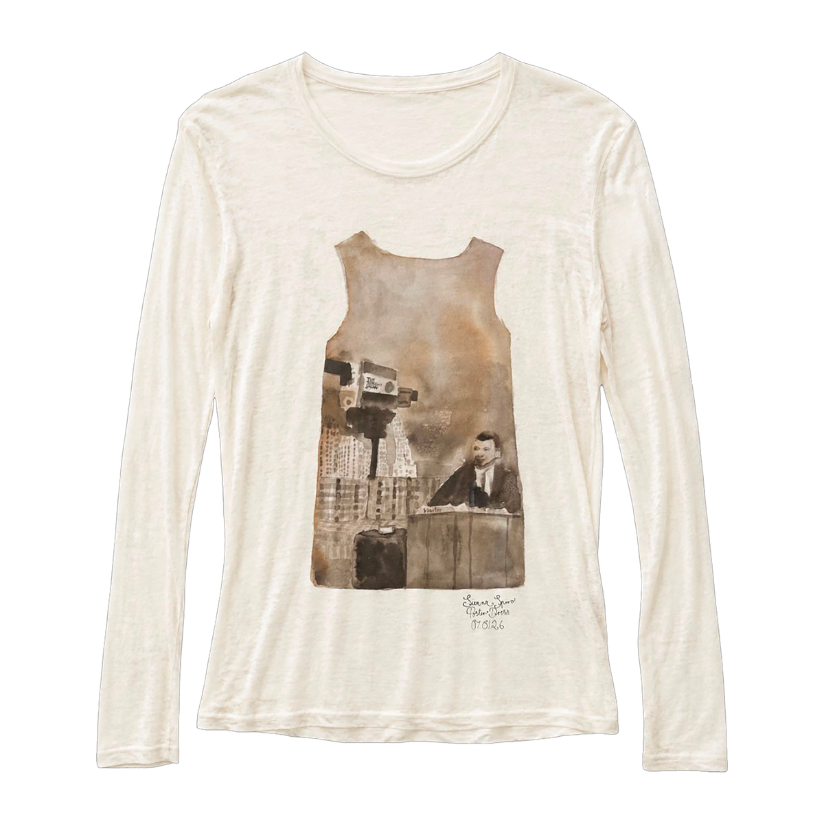 Paper Dress Longsleeve