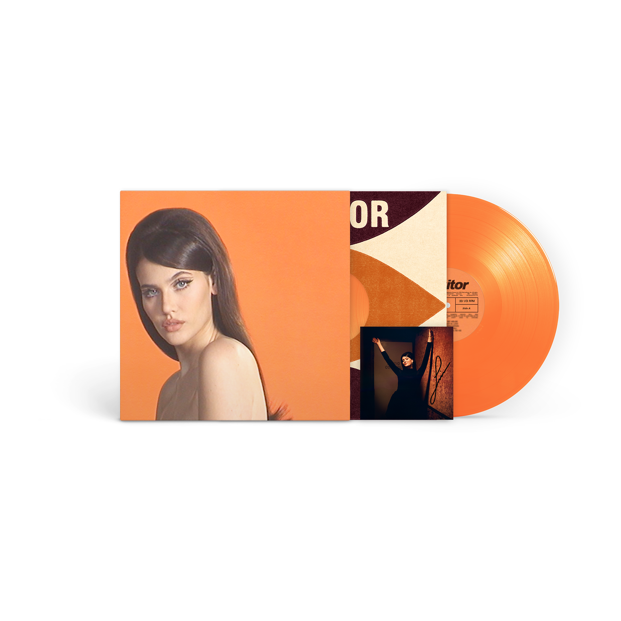 Visitor Store Exclusive Signed Orange Vinyl
