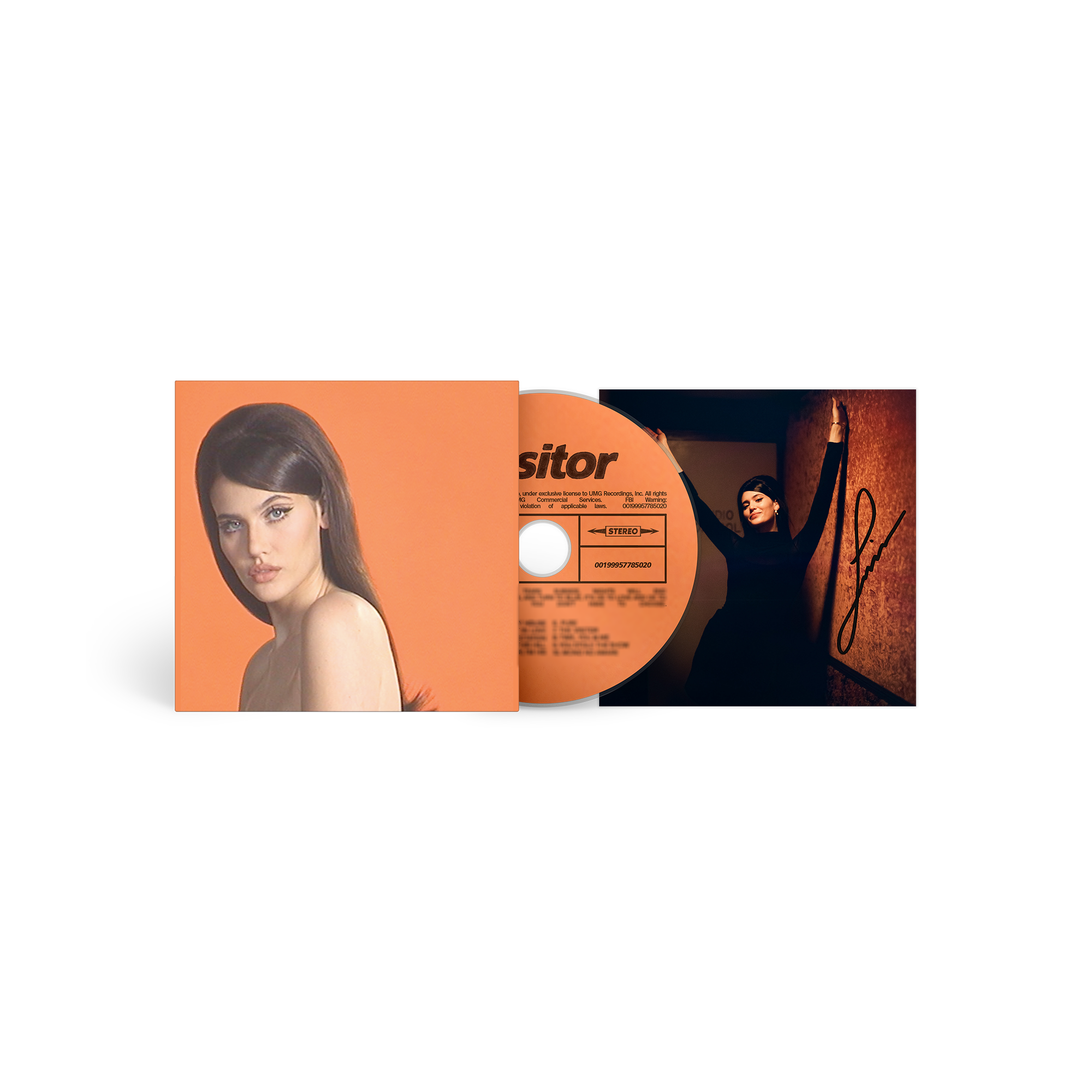 Visitor Store Exclusive Signed CD (Alt Cover)