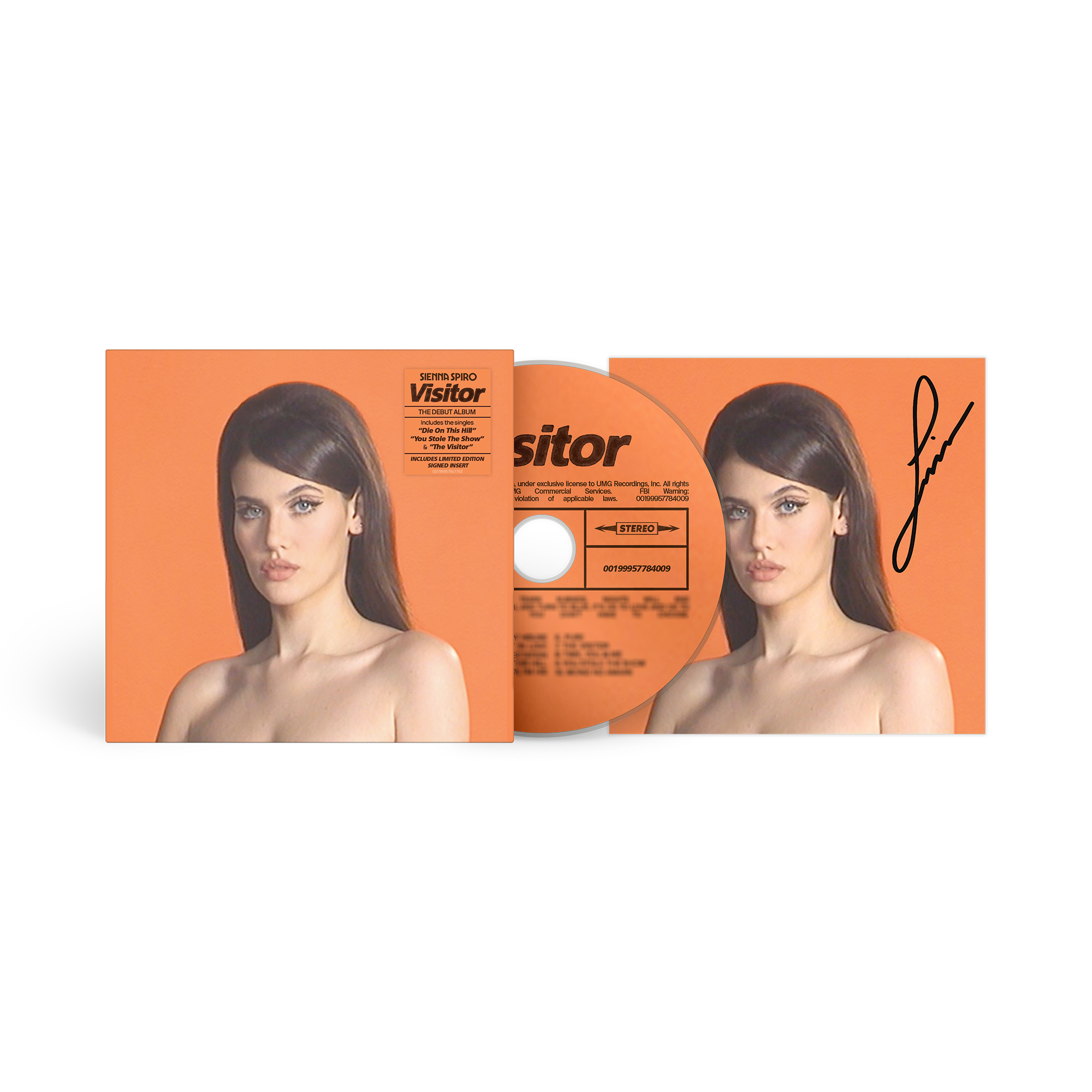 Visitor Store Exclusive Signed CD